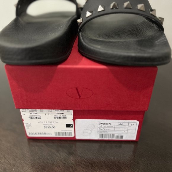 ROCKSTUD RUBBER SLIDER SANDAL - Picture 3 of 11